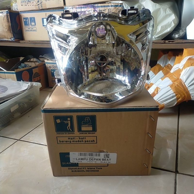 lampu depan beat karbu  2008-2010