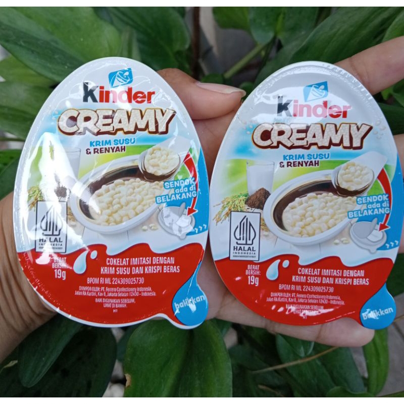 

( KSY ) KINDER CREAMY 19GRAM