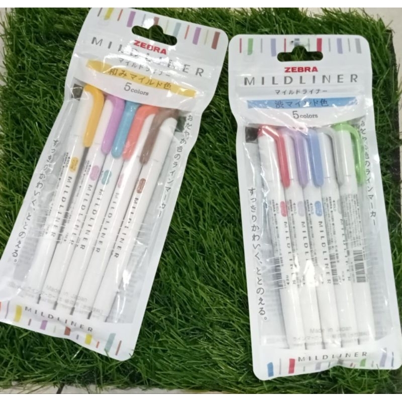 

Zebra mildliner set5 per 2 pack