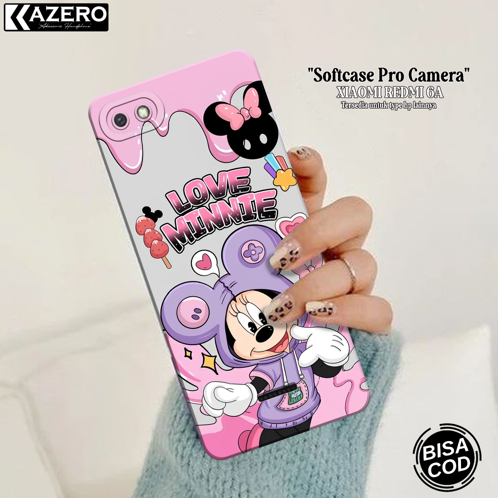 Case Hp XIAOMI REDMI 6A - Fashion Case Kartun - Softcase XIAOMI REDMI 6A Terbaru - Casing XIAOMI RED