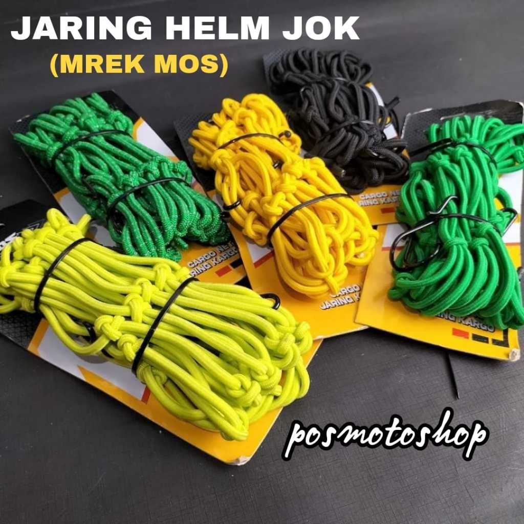 JARING HELM MOTOR BAGASI BELAKANG UNIVERSAL JARING HELM BARANG HELM UNIVERSAL MOS