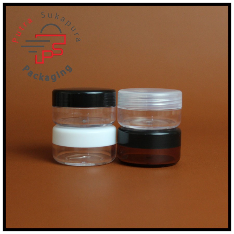 Pot Cream 10 gram bulat / Pot Jar 10gram / Pot ps 10gr Bulat