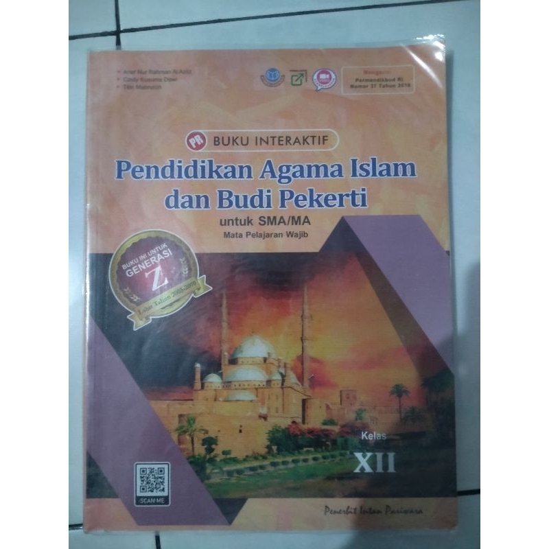 preloved buku interaktif intan pariwara kelas 12