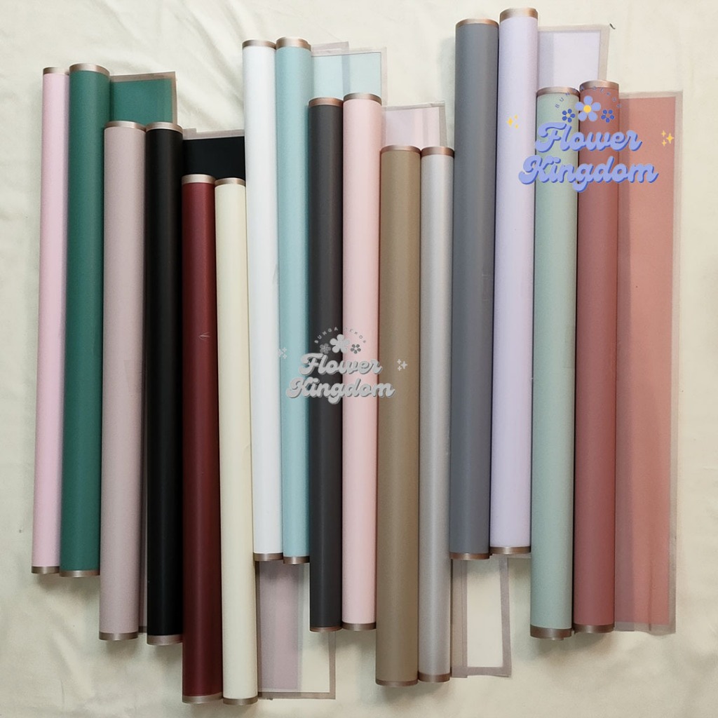 

Flower Wrapping Cellophane Paper Kertas Stick Card Holder Stik Bouquet Buket Bunga Buket Bouquet Cake