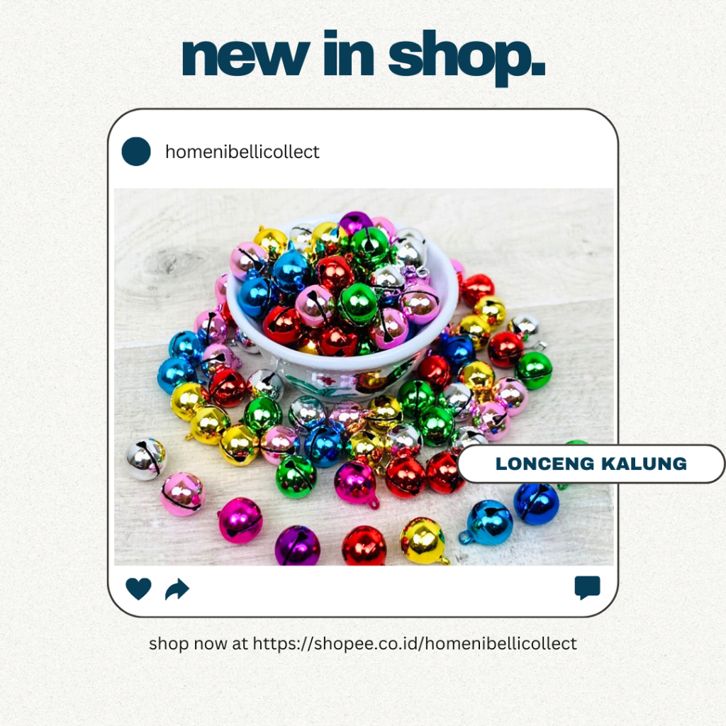 ✅Lonceng Kalung Kucing Premium 14mm Kelinting Krincing