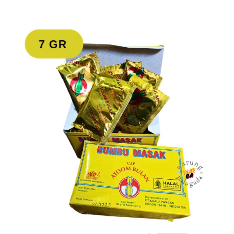 

Atom Bulan bumbu masak bumbu tabur 7g
