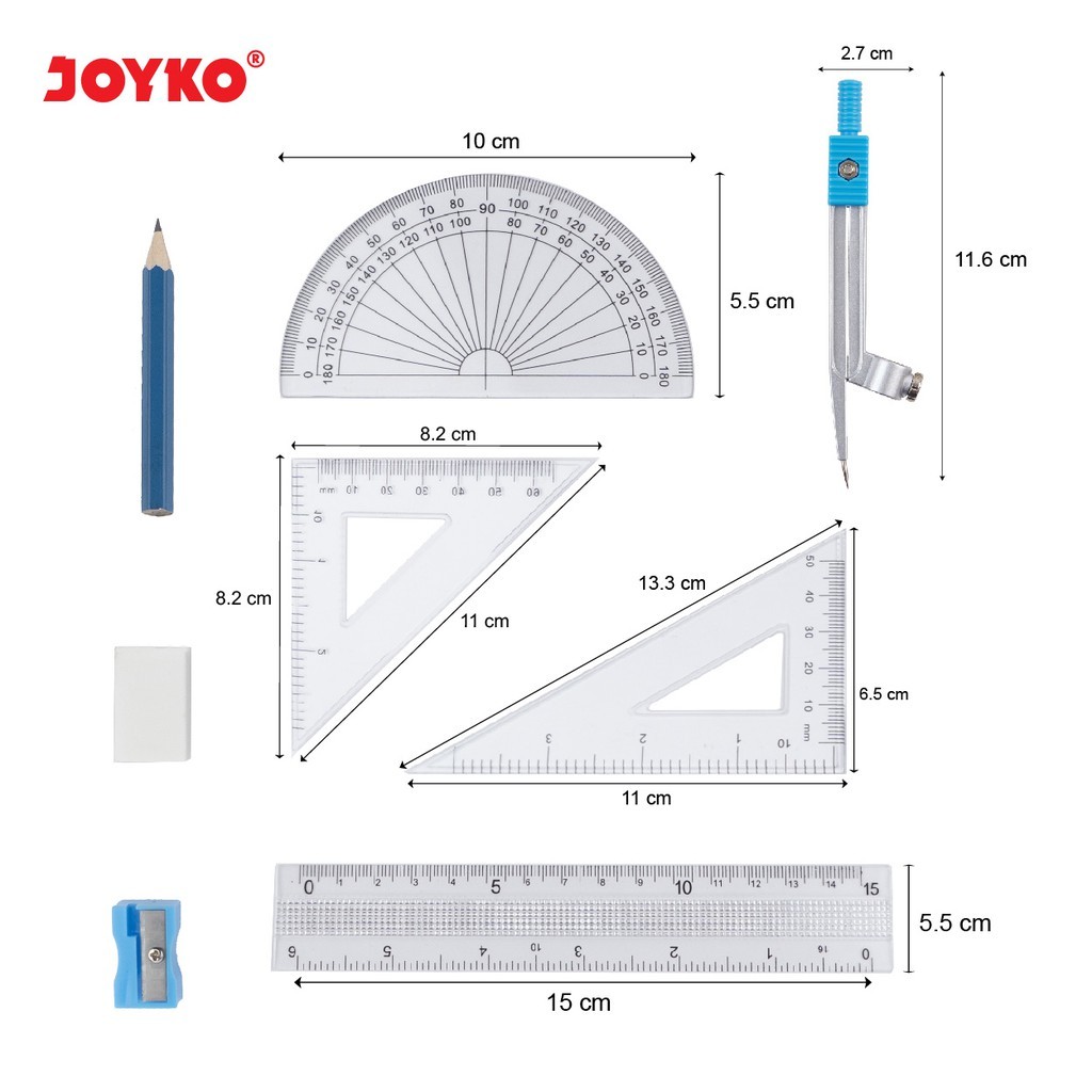 

gk Joyko Mathematical Set MS-82 Jangka