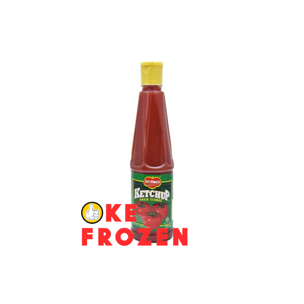 

DELMONTE TOMATO PET 270ML / SAUS TOMAT BOTOL