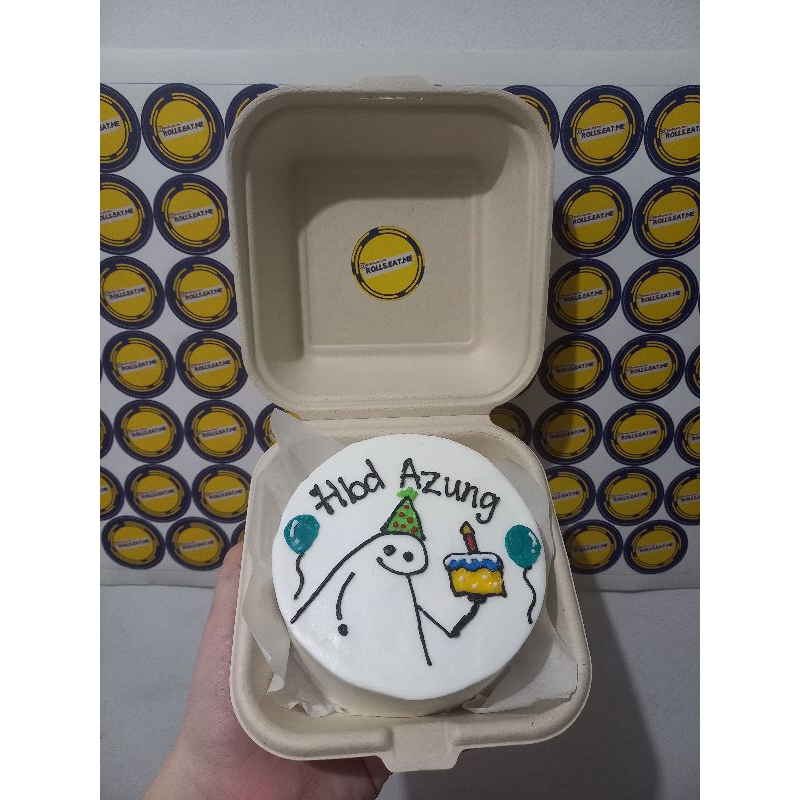 

[BISA DADAKAN] bento cake / korean cake / lettering cake / custome cake / mini cake termurah jakarta