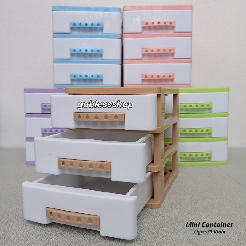 Mini Container / Laci Serbaguna Ligo S/3 Viola