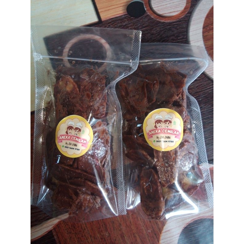 

keripik pisang 100gram (coklat)