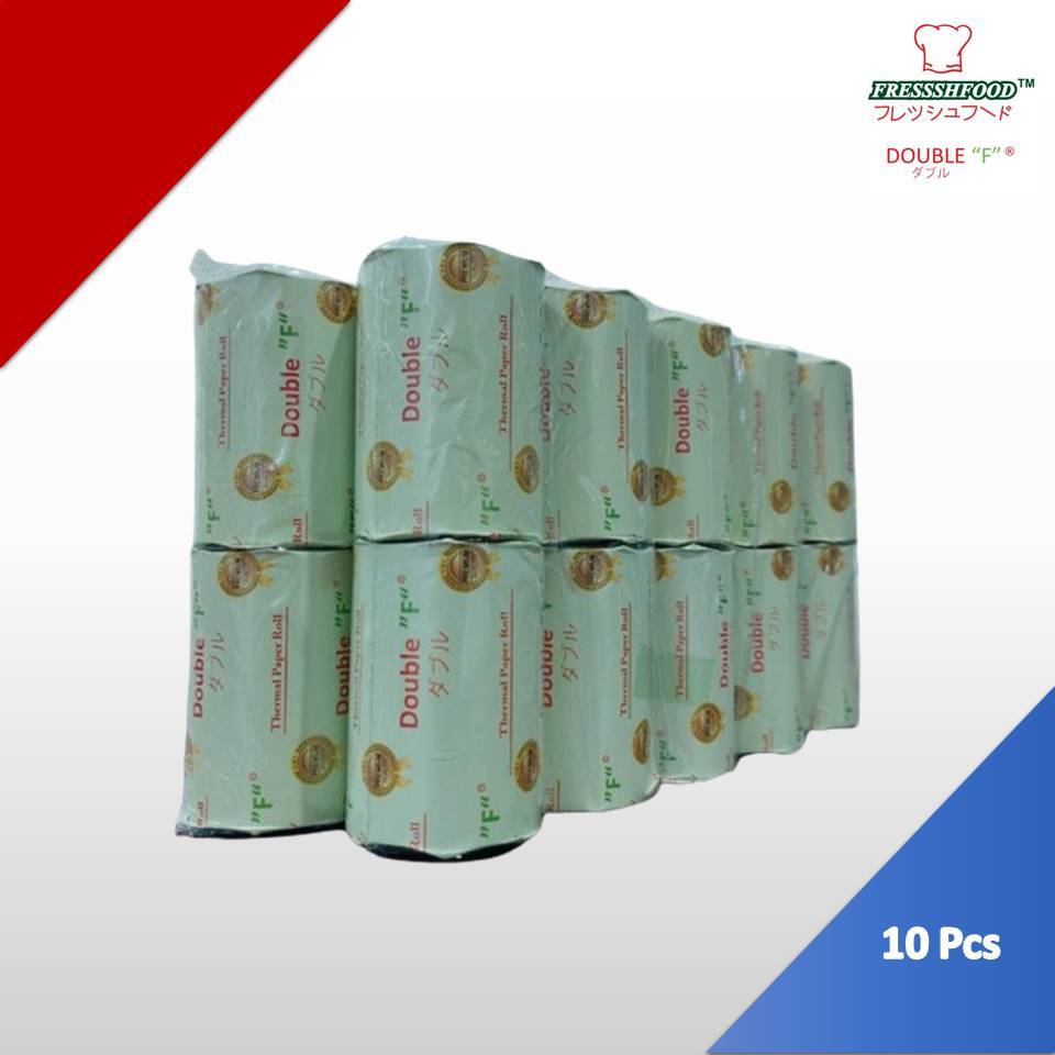 

Kertas Thermal/ Thermal Roll/ Kertas Struk Kasir 57x46 Merek DOUBLE F