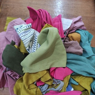 Kain Majun / kain pecak / kain lap / kain sisa potongan bahan tebal / HARGA PER 1 KG ( KAIN MAJUN )