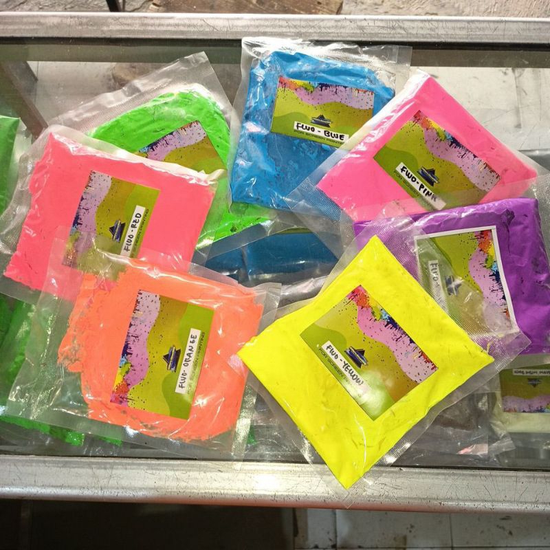 

Plastisol ULTRA Fluo stabilo Langsung Gesut Tanpa Base 200gram