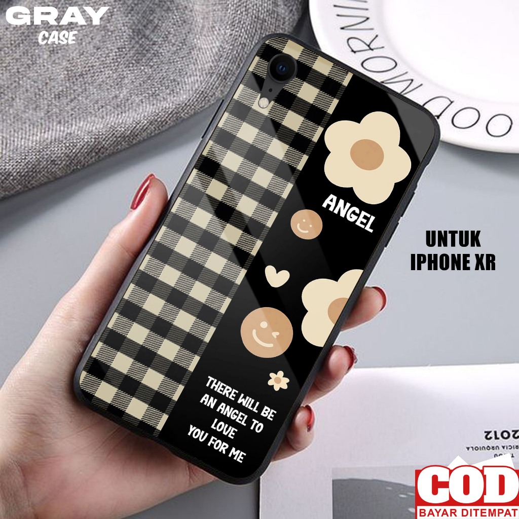 Case IPHONE XR - Casing   IPHONE XR ( BUNGA )  - Kesing Hp - Casing Hp  - Case Hp - Case Terbaru - C