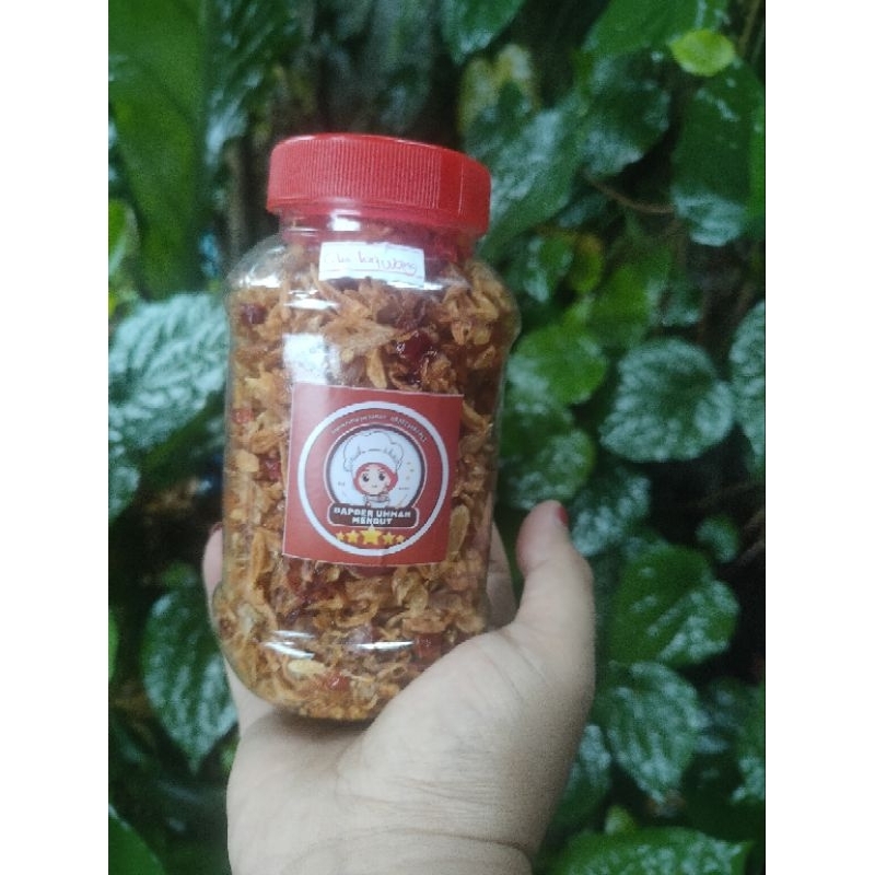 

bawang goreng cabe teri medan