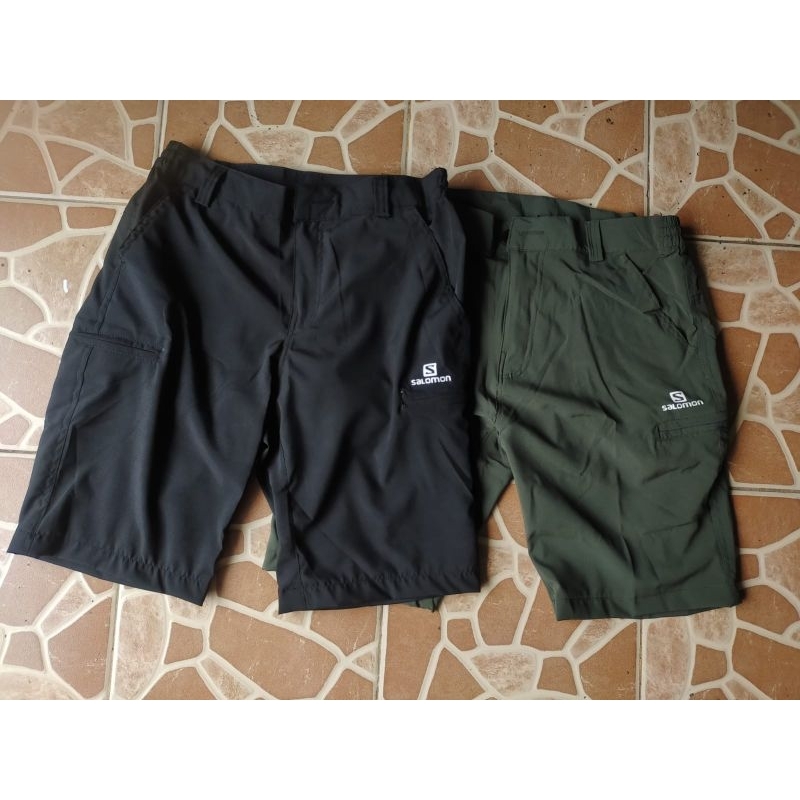 Celana pendek outdoor Salomon arcteryx pria