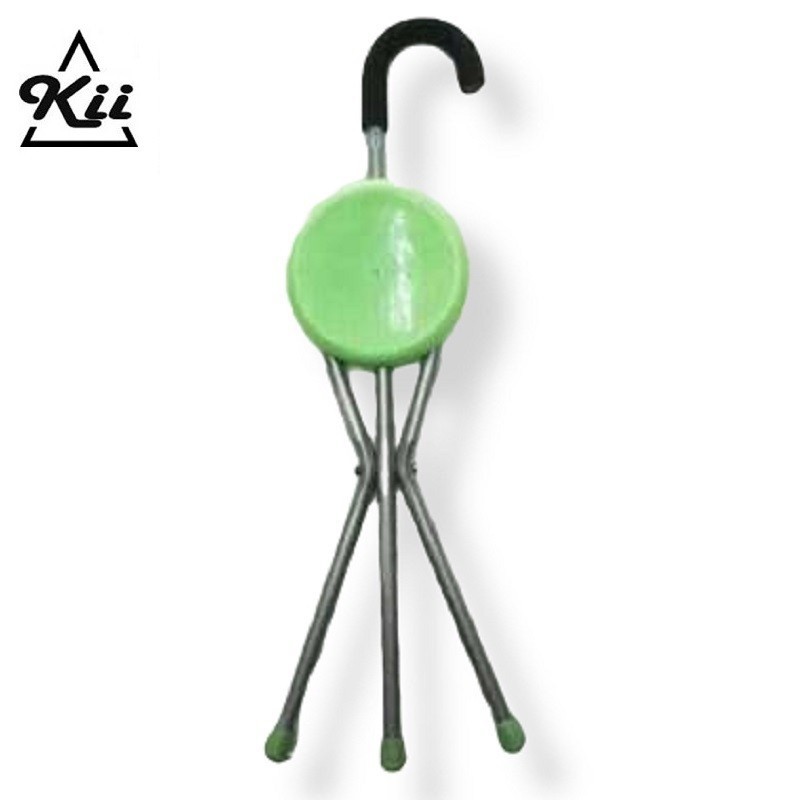 Kursi Tongkat Lipat - Bangku Tongkat Lipat - Kursi Tongkat Portable