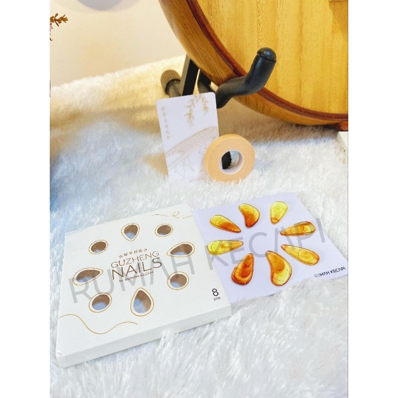 Set kuku guzheng Amber