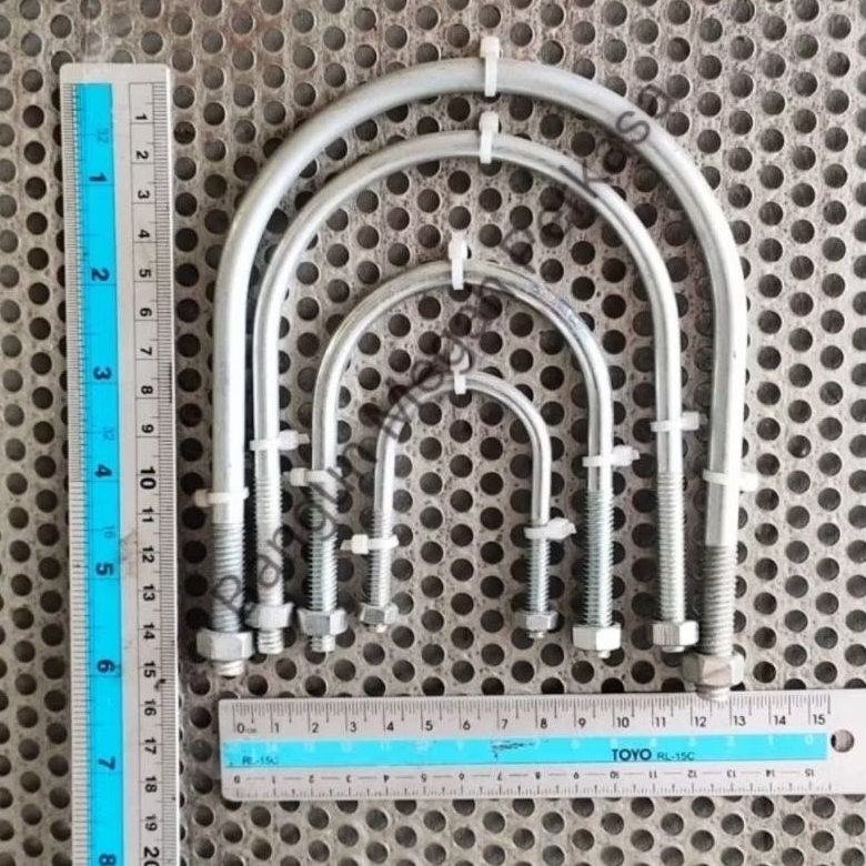 U Bolt 4" inch / Klem Pipa