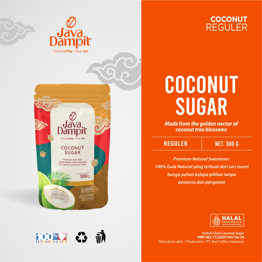 

COCONUT SUGAR GULA KELAPA ORGANIK 300g