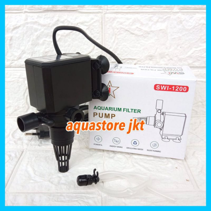 POMPA AQUARIUM NS SWI STAR 1200 POMPA FILTER AQUARIUM CELUP 1200 POMPA AQUARIUM
