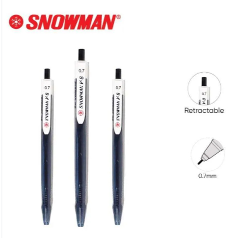 

(Pcs) SNOWMAN - Bolpen Semi Gel V8