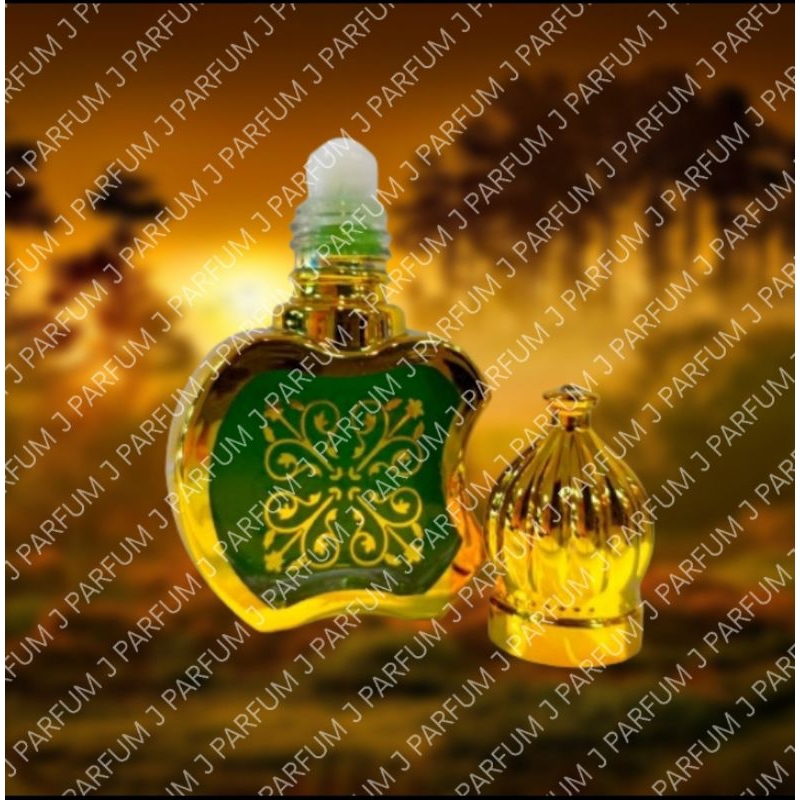 Minyak Wangi Jafaron Hijau Super Original/Misik Jafaron Hijau Non Alkohol