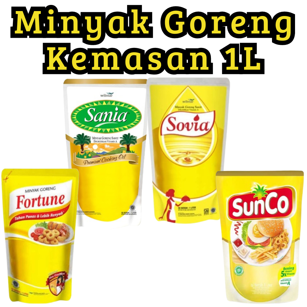 

Jual Minyak 1L Kemasan Pouch Minyak Goreng