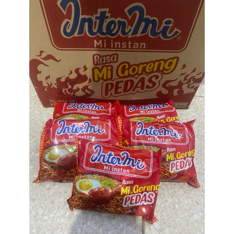 

[ 5 Pcs ] Intermie goreng pedas 60 gram
