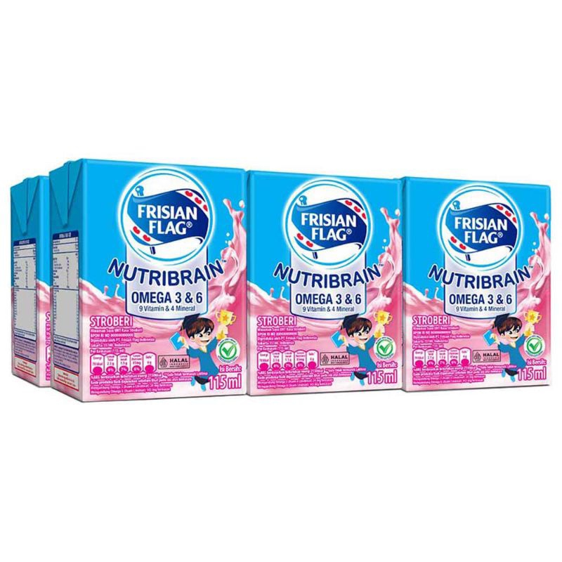

Frisian Flag UHT 6x115ml Varian Coklat dan Stroberi