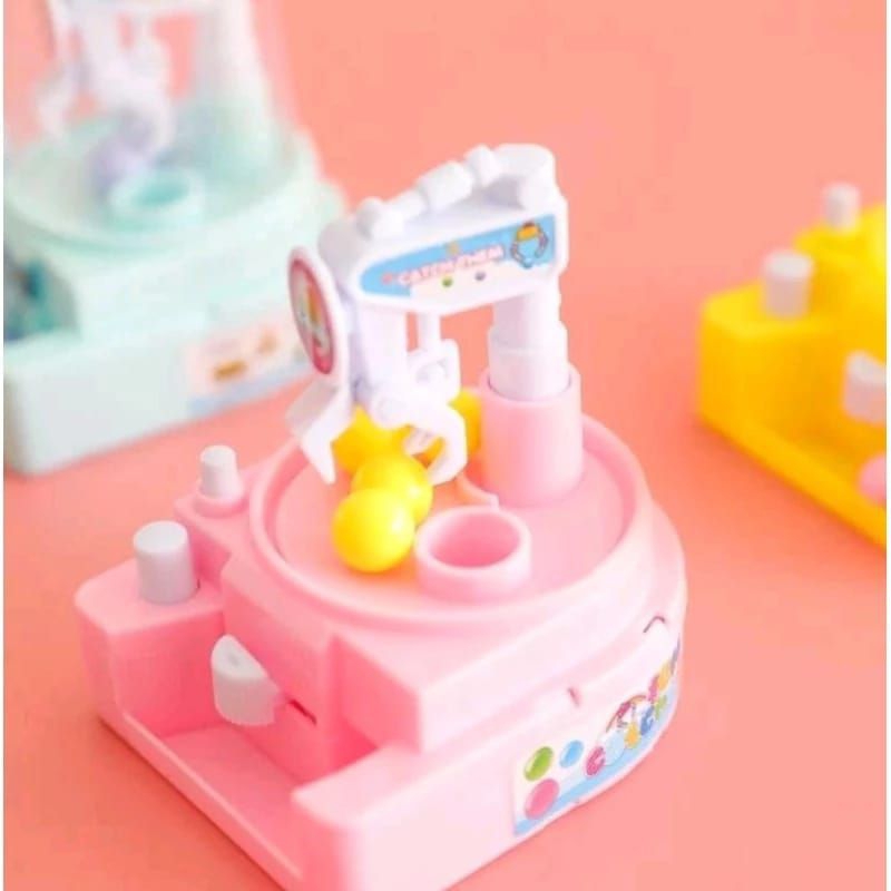 Mainan Anak Mesin Capit Bola Mini Claw Machine Candy / Mainan Anak Mesin Capit Bola Mini