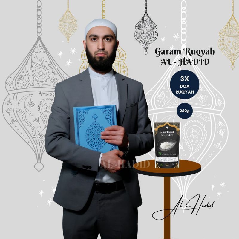 

Al Hadid Garam Rukiyah Bidara Arab Asli 250g - Solusi Usaha Agar Ramai