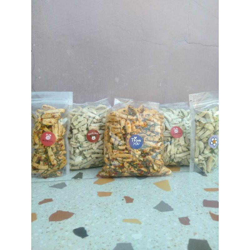 

basreng pedas daun jeruk & basreng original daun jeruk 250 gram