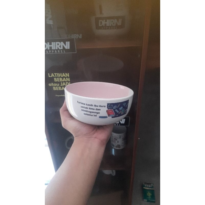 Mangkok Custom / Souvenir Mangkuk Custom