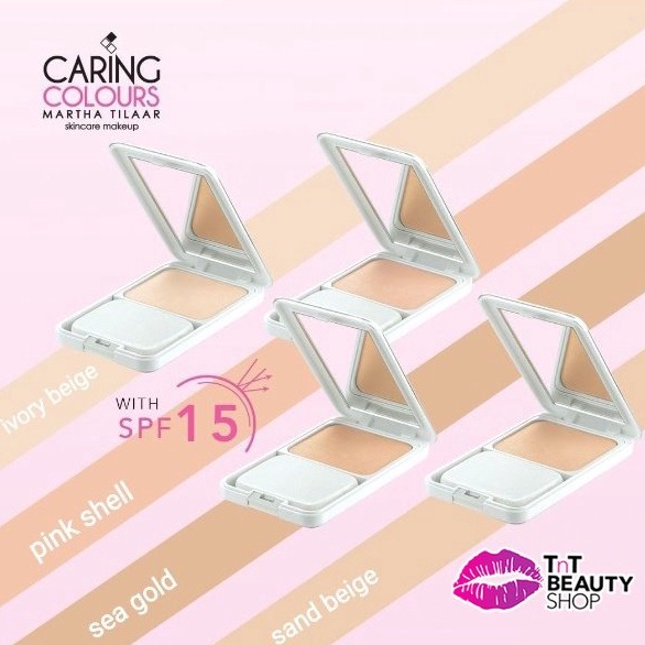 SUPER BIG SALE Caring Colours Extra Protection Dual Action Cake  Martha Tilaar  TnT Beauty Shop