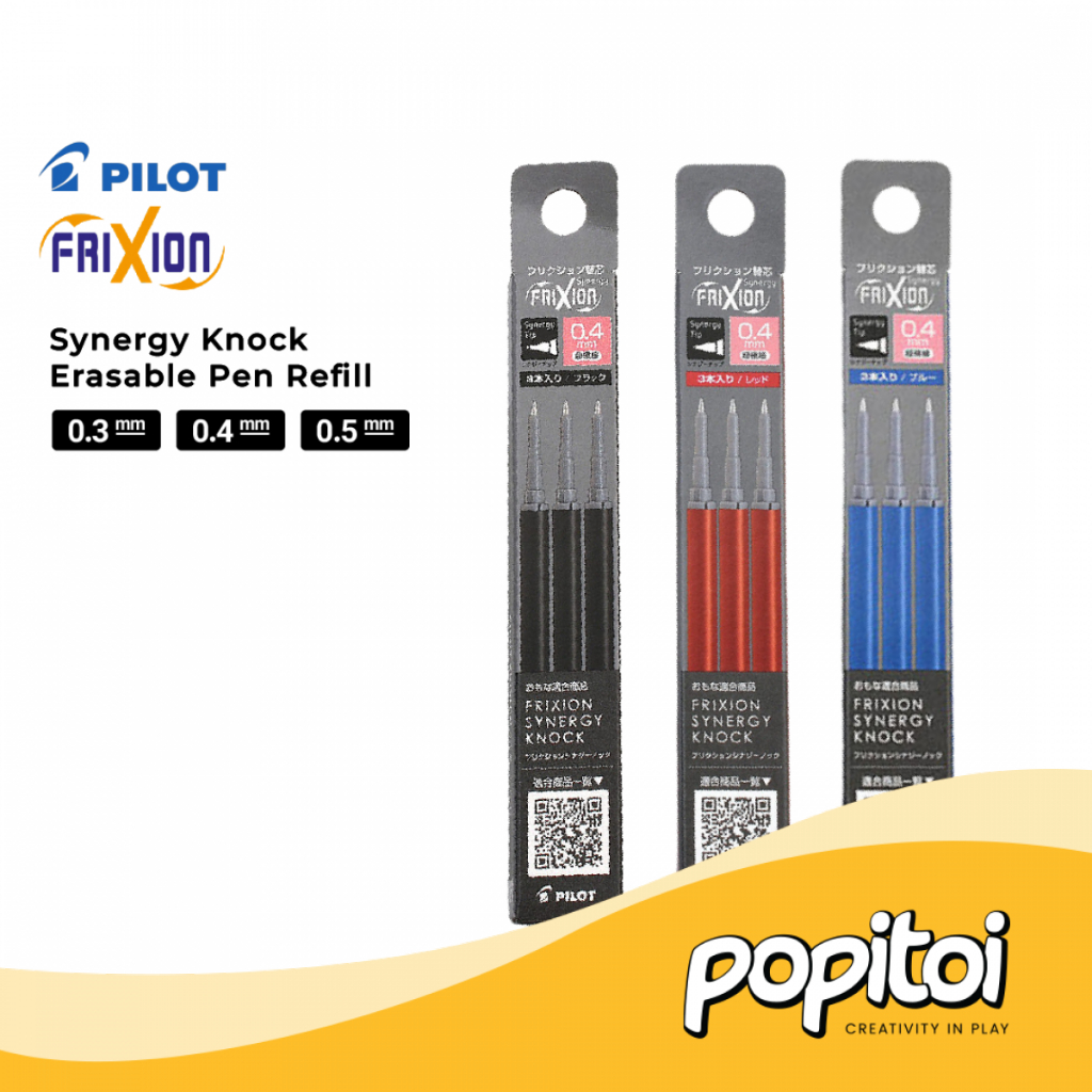 

Pilot LFRF Ink Refill for Frixion Synergy Knock Gel Pen 0.3 0.4 0.5 mm Isi Ulang Pulpen