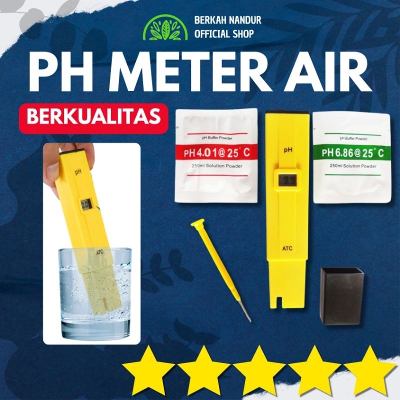 ALAT UKUR PH AIR HIDROPONIK PH METER AIR