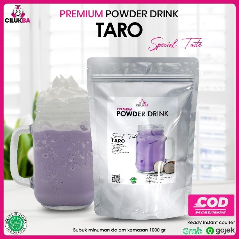

Cilukba Bubuk Minuman Premium Rasa Taro 1 kg / Premium Powder Drink