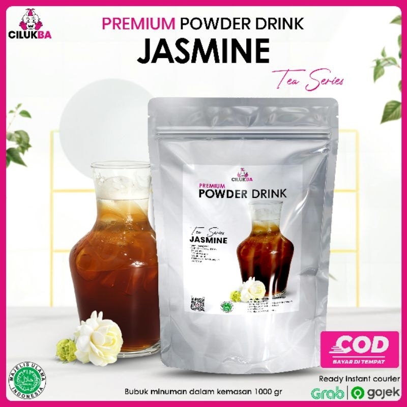 

Cilukba Bubuk Minuman Premium Rasa Jasmine Tea 1 kg / Premium Powder Drink
