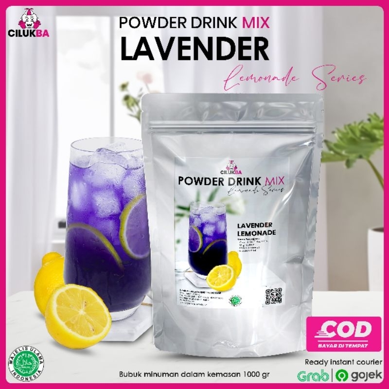 

Bubuk Minuman Instan Rasa Lavender Lemonade 1 kg / Powder Drink Mix