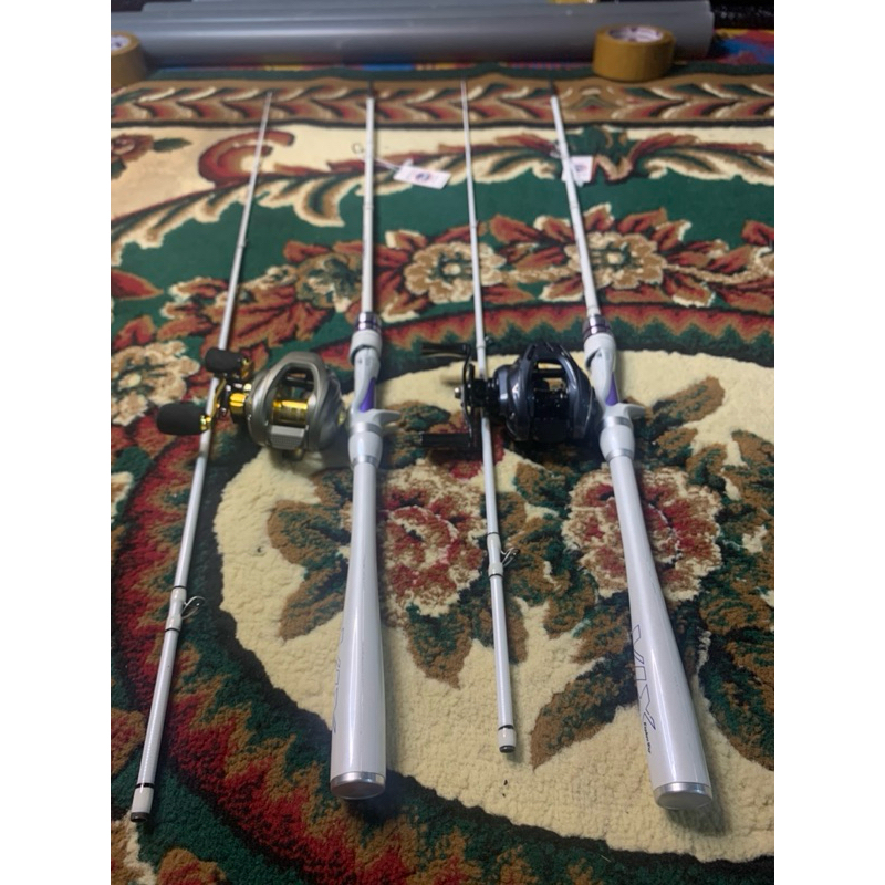 joran zorro kagura set reel bc  dan set spining3000