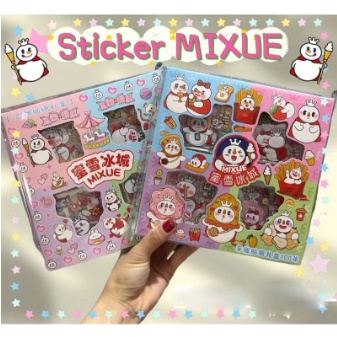 

DIJAMIN MURAH AZAHRA stiker karakter bts pony black pack Mixue Isi 1 Pcs Per Box Sticker Mixue Lucu Snow King Indo Sticker Mixue Jakarta