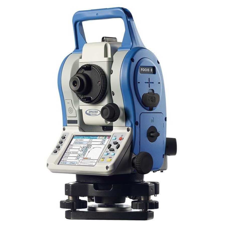 Total Station Spectra Precision Focus 6+ 2" Reflectorless 500m Baru