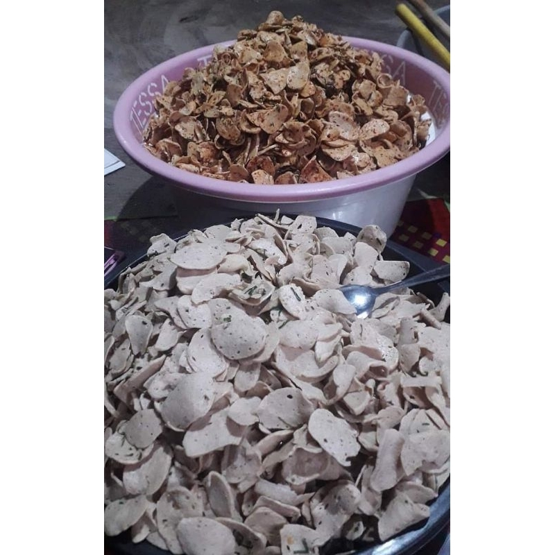

Kripik Basreng Asin/Pedas