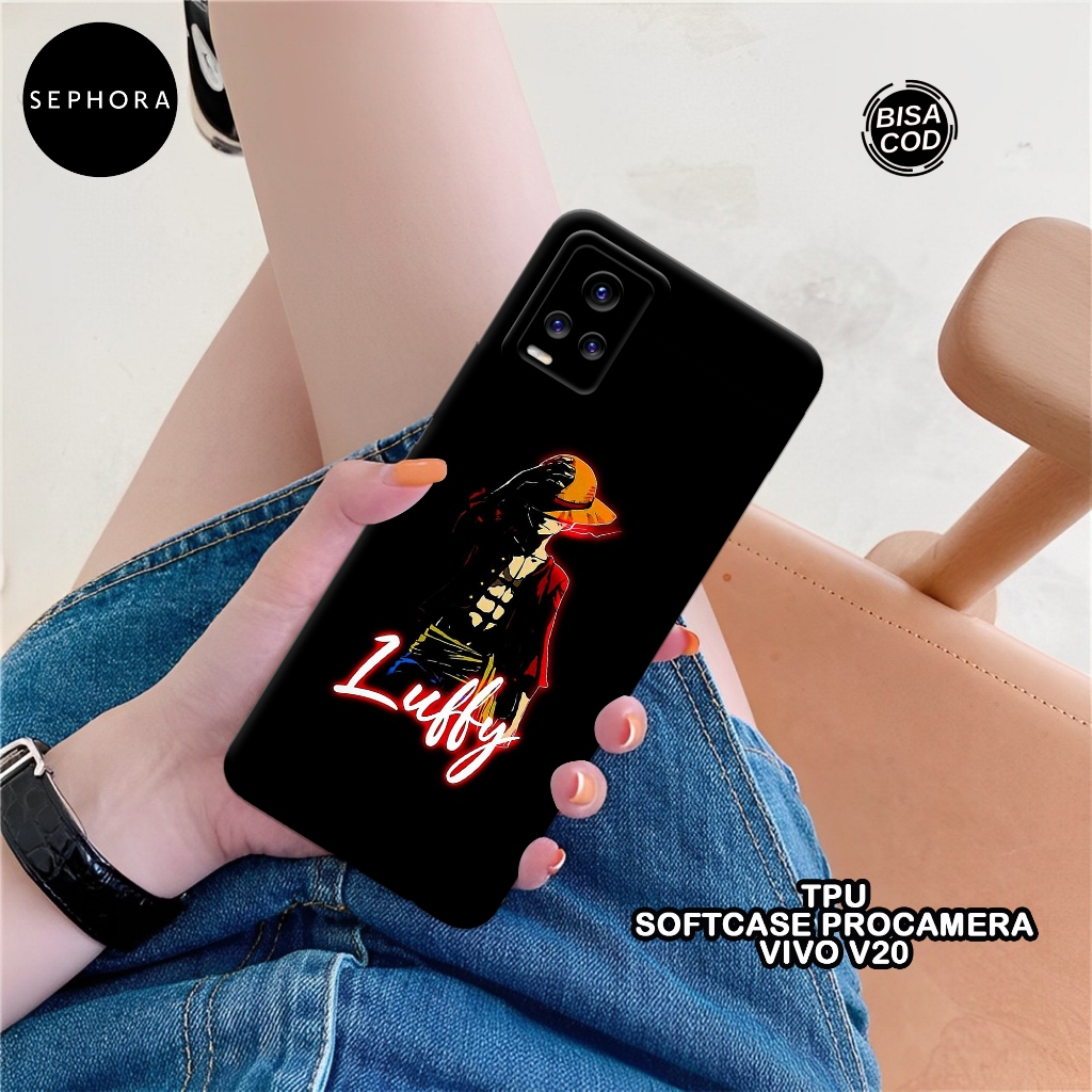 Case VIVO V20 - Sephora - Fashion Case Anime - Softcase VIVO V20 - Case Pro Camera - Casing VIVO V20