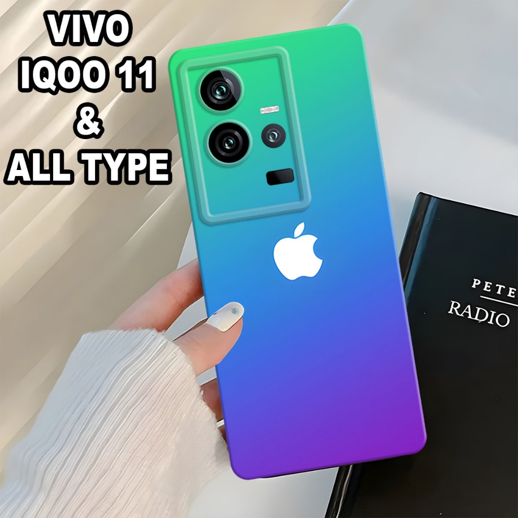 (GC29) Softcase karet Hp IQOO 11 Terbaru 2024 / Case IQOO 11 Silikon Tpu Pro Camera / Kesing IQOO 11