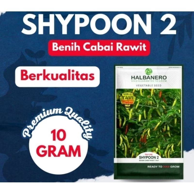 Benih Cabe Rawit New SHYPOON 2 Tavi 10 Gr Halbanero