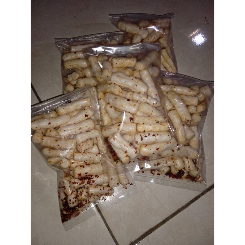 

Krupuk ikan tongkol pedas asin gurih