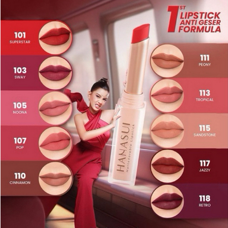 HANASUI MATTEDORABLE LIPSTICK - MAKEUP LIPSTICK - LIPSTICK HANASUI